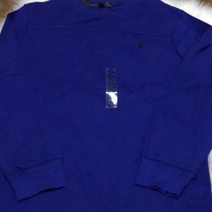 BNWT BOYS POLO R.L. long sleeve waffle shirt XL